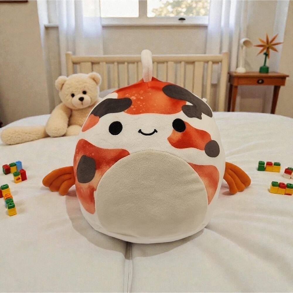 Squishmallows Buddy Sqquad Dandii The Koi Fish Soft Cuddle Plush 7.5" Kids